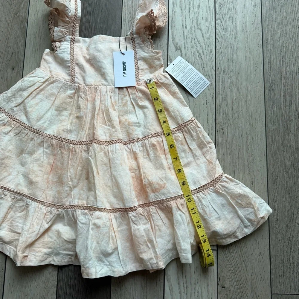 Jason Wu Kids' Light Peach Ruffle Blouse